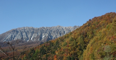 H22.11.6 奥大山 鍵掛峠より